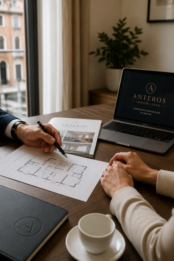 Consulenza immobiliare con analisi di planimetria e strategia per una proprietà