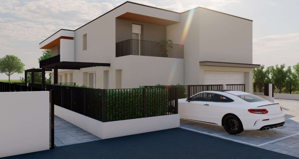 Bifamiliare moderna delle Residenze Cà dei Pase a Cittadella con giardino e posto auto